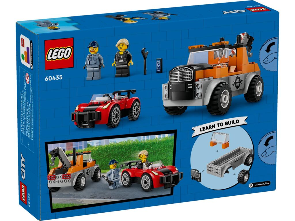 LEGO City 60435 Abschleppwagen mit Sportauto | ©LEGO Gruppe