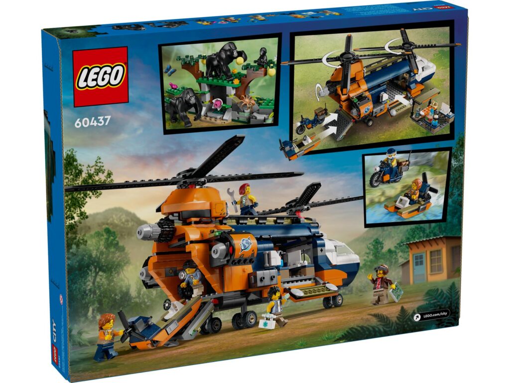 LEGO City 60437 Dschungelforscher-Hubschrauber | ©LEGO Gruppe