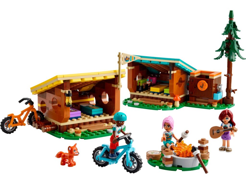 LEGO Friends 42624 Gemütliche Hütten im Abenteuercamp | ©LEGO Gruppe