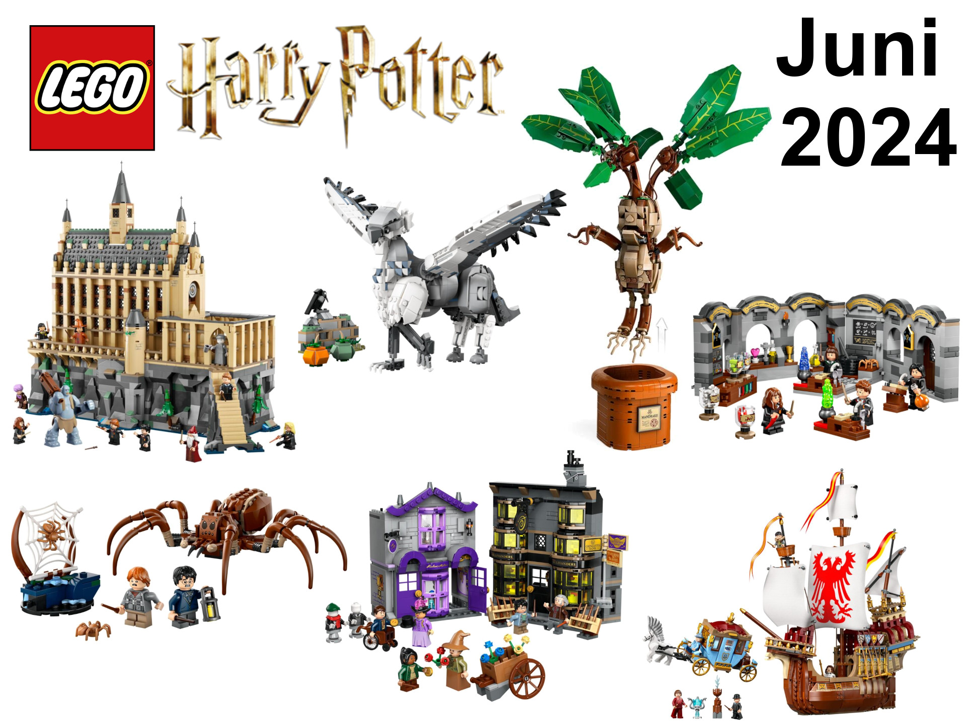 LEGO Harry Potter Neuheiten Juni 2024 Brickzeit