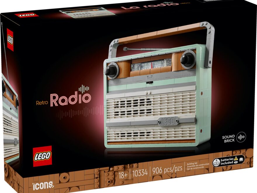 LEGO Icons 10334 Retro-Kofferradio | ©LEGO Gruppe