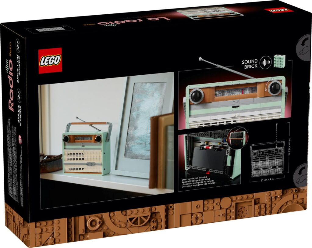 LEGO Icons 10334 Retro-Kofferradio | ©LEGO Gruppe