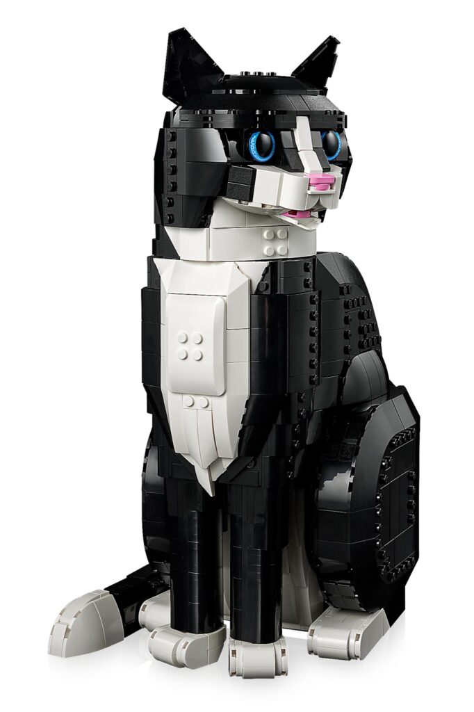 LEGO Ideas 21349 Schwarz-weiße Katze | ©LEGO Gruppe