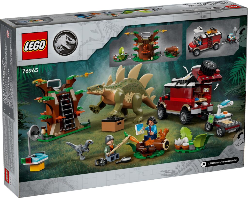 LEGO Jurassic World 76965 Dinosaurier-Missionen: Entdeckung des Stegosaurus | ©LEGO Gruppe