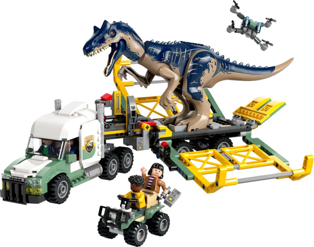 LEGO Jurassic World 76966 Dinosaurier-Missionen: Allosaurus-Transporter | ©LEGO Gruppe