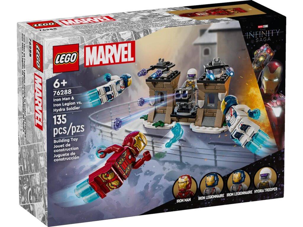 LEGO Marvel 76288 Iron Man & Iron Legion vs. HYDRA-Soldat | ©LEGO Gruppe