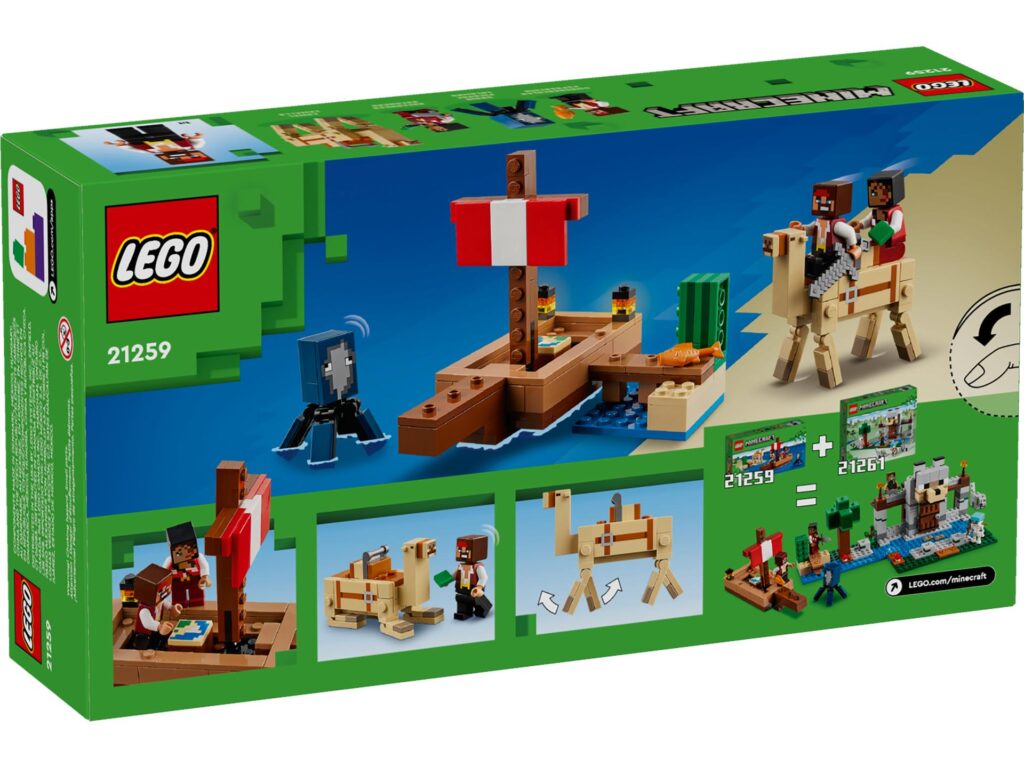 LEGO Minecraft 21259 Die Piratenschiffreise | ©LEGO Gruppe