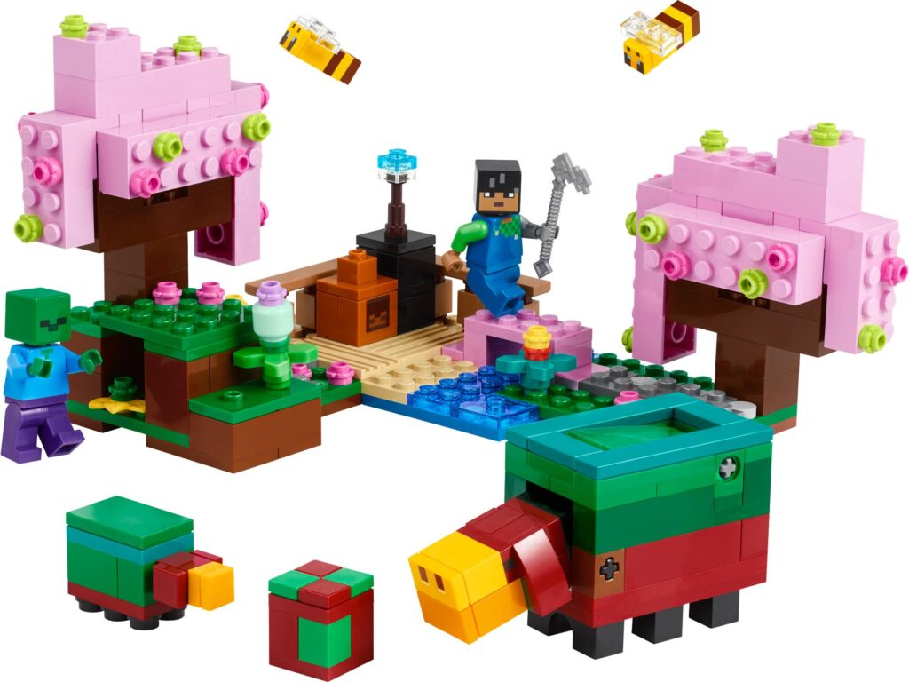 LEGO Minecraft 21260 Der Kirschblütengarten | ©LEGO Gruppe