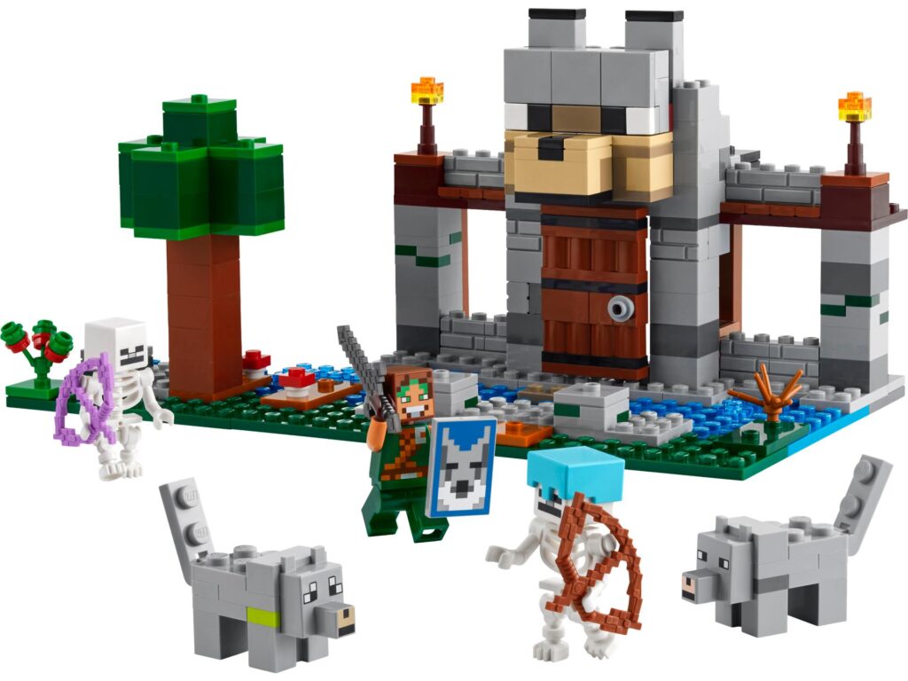 LEGO Minecraft 21261 Die Wolfsfestung | ©LEGO Gruppe