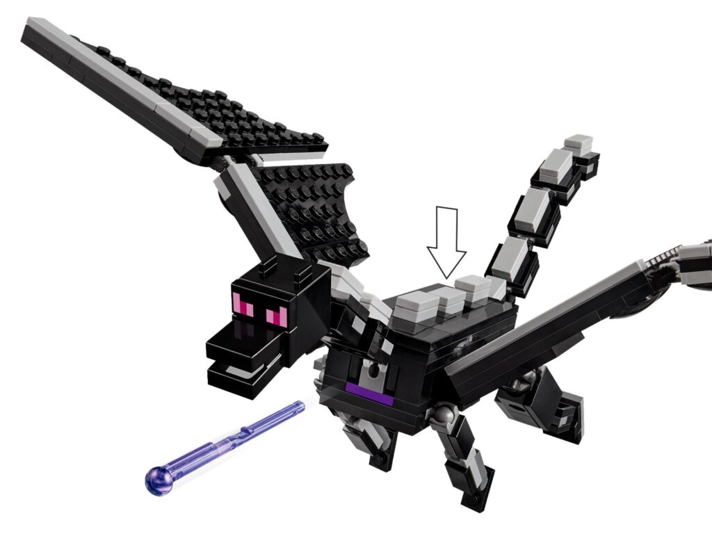 LEGO Minecraft 21264 Der Enderdrache und das Endschiff | ©LEGO Gruppe