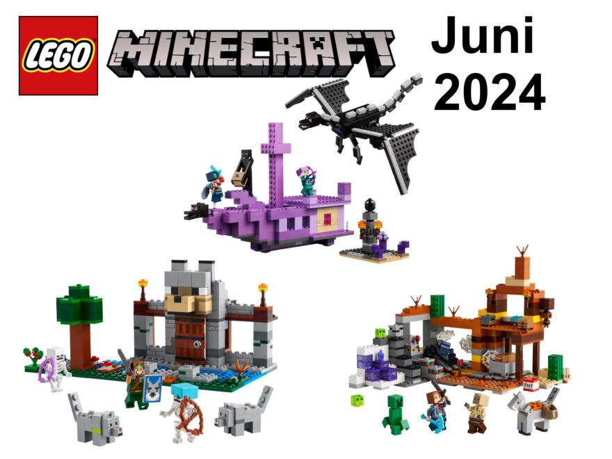 LEGO Minecraft Neuheiten Juni 2024