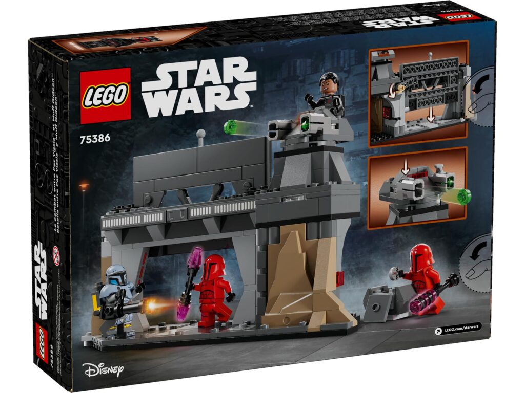 LEGO Star Wars 75386 Duell zwischen Paz Vizsla und Moff Gideon | ©LEGO Gruppe