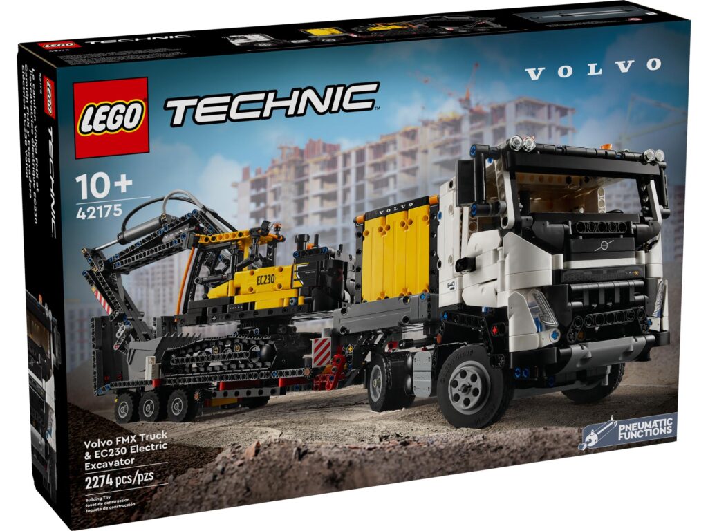 LEGO Technic 42175 Volvo FMX LKW mit EC230 Electric Raupenbagger | ©LEGO Gruppe