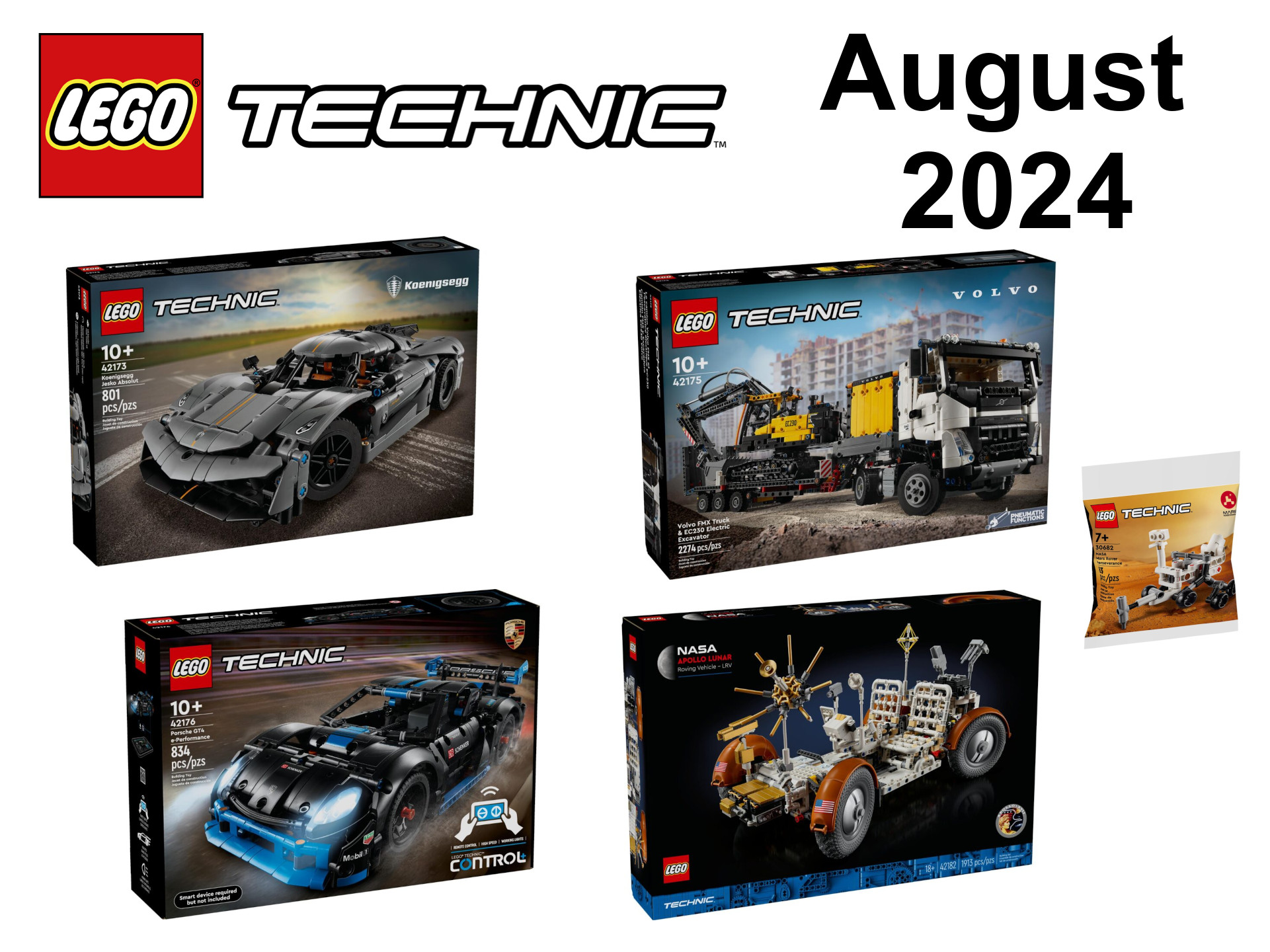 LEGO Technic Neuheiten August 2024 Brickzeit