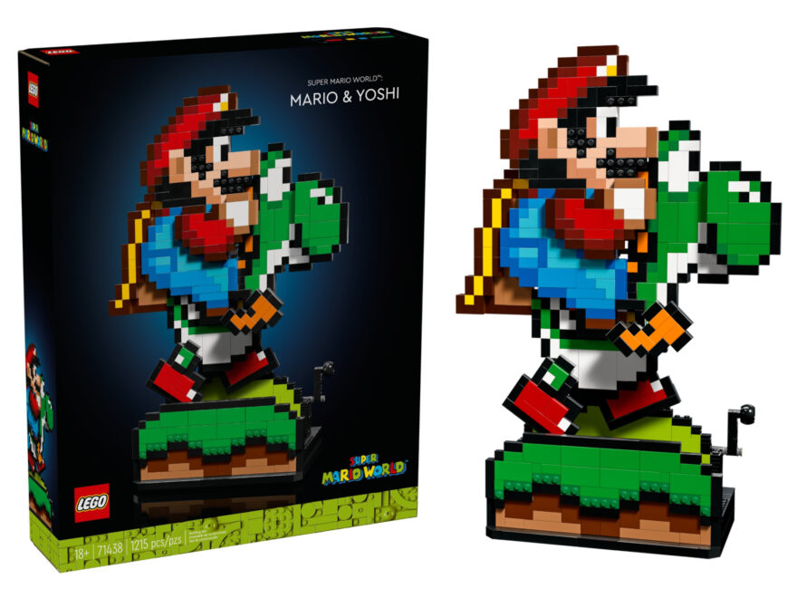 LEGO 71438 Super Mario World: Mario & Yoshi ab 1.10.2024 verfügbar