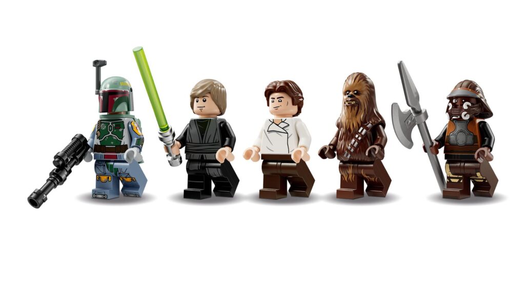 LEGO Star Wars 75396 Wüsten-Skiff und Sarlacc-Grube | ©LEGO Gruppe