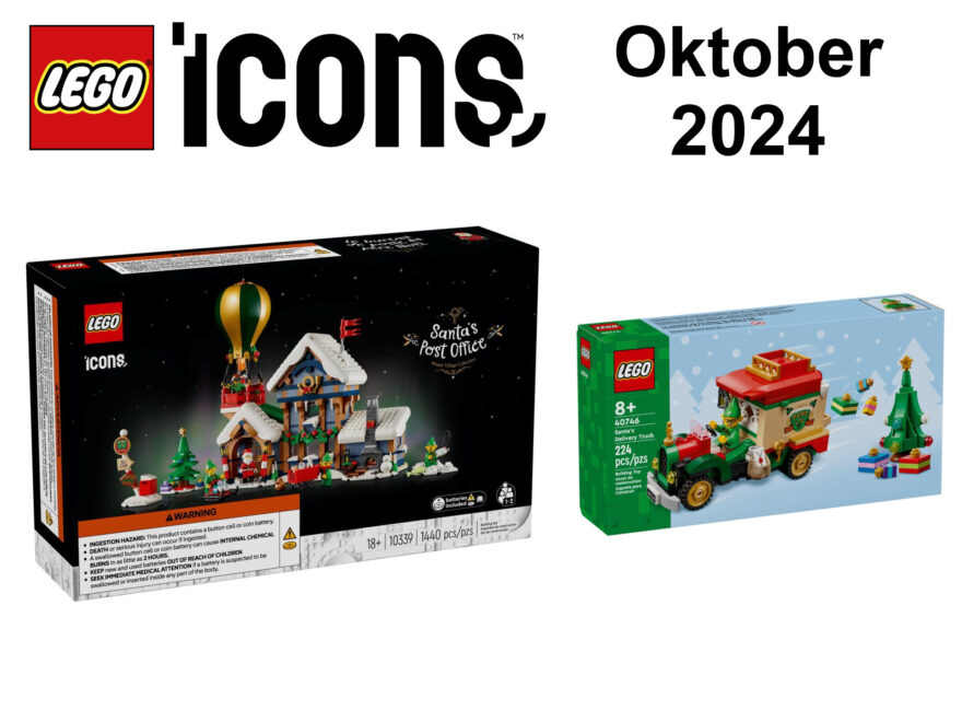 LEGO Icons 10339 Postamt des Weihnachtsmanns ab 01.10.2024 im Vorverkauf