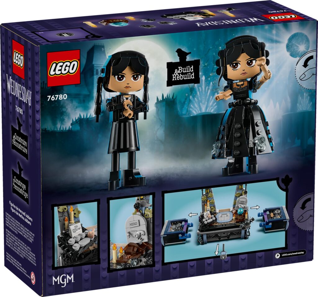 LEGO Wednesday Sets 76780 Wednesday Addams Baufigur | ©LEGO Gruppe