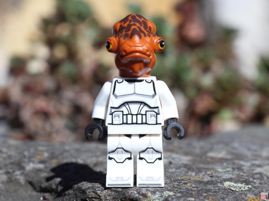 Ackbar Trooper von vorne | ©Brickzeit