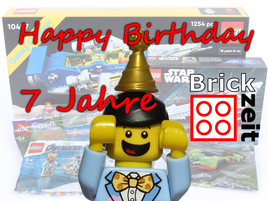 7 Jahre Brickzeit - Happy Birthday