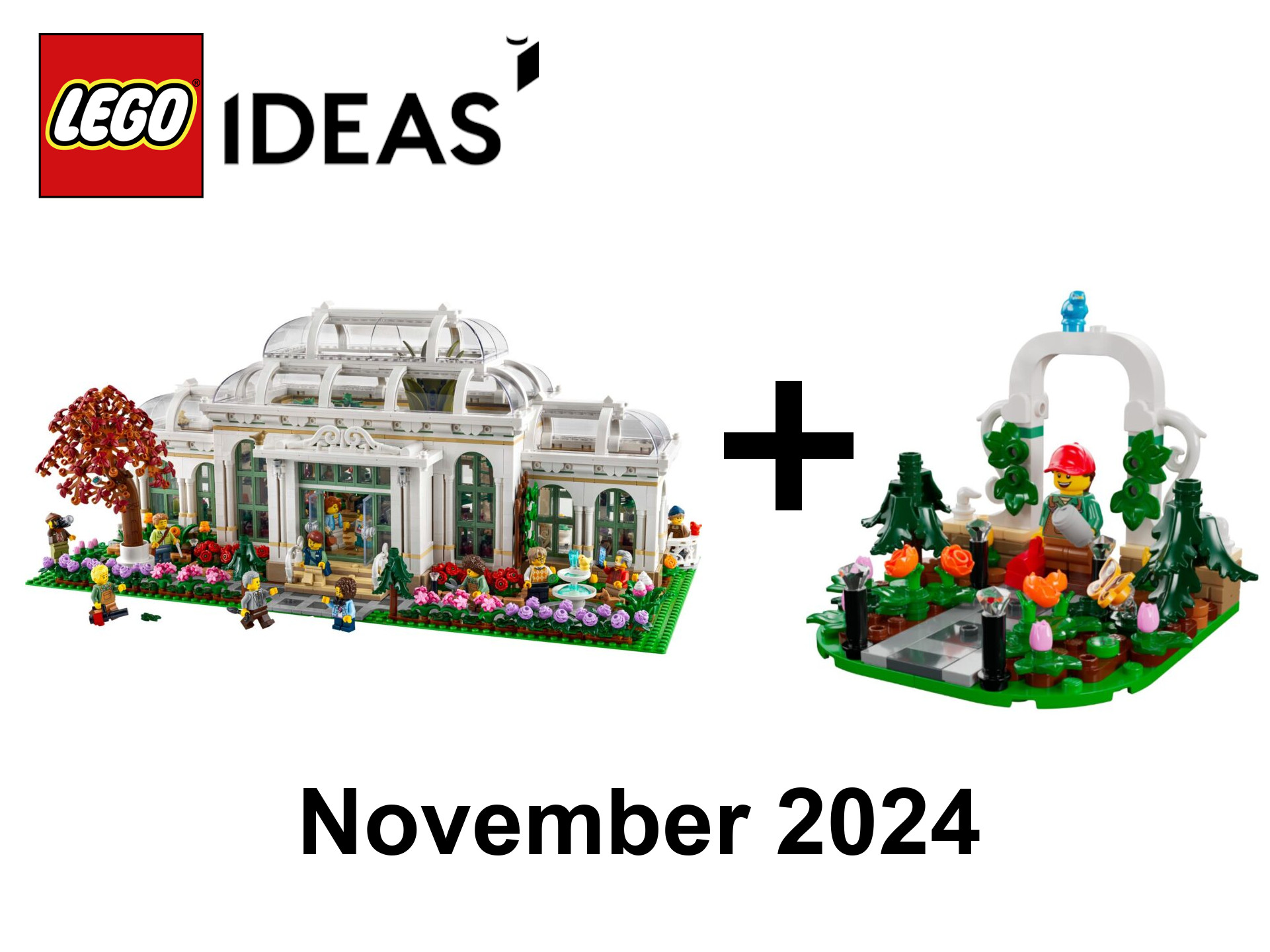 LEGO Ideas 21353 Der botanische Garten ab 1.11.2024 im Vorverkauf inkl