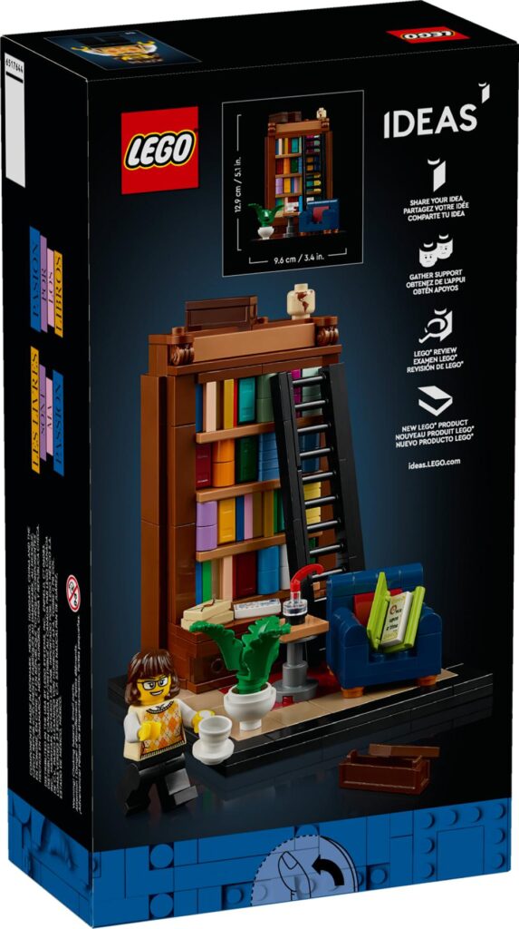 LEGO Ideas 40698 Bücher sind meine Leidenschaft | ©LEGO Gruppe