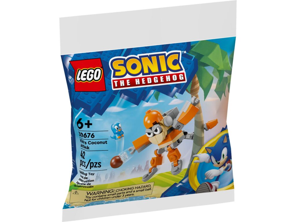 LEGO Sonic the Hedgehog 30676 Kikis Kokosnussattacke & Steve mit Baby-Panda | ©LEGO Gruppe