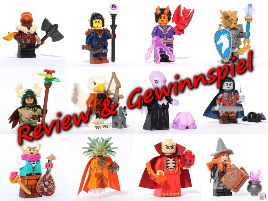 Review und Gewinnspiel - LEGO 71047 Dungeons & Dragons Minifiguren Serie