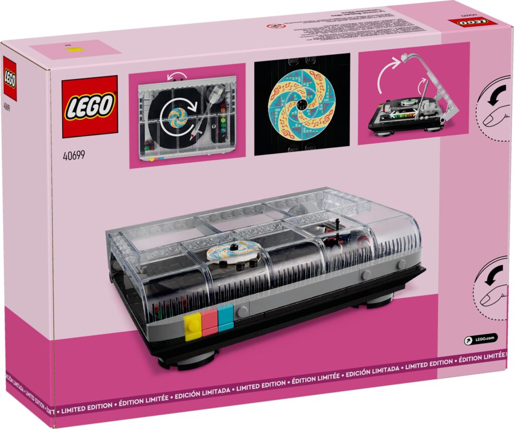 LEGO 40699 Retro-Plattenspieler | ©LEGO Gruppe