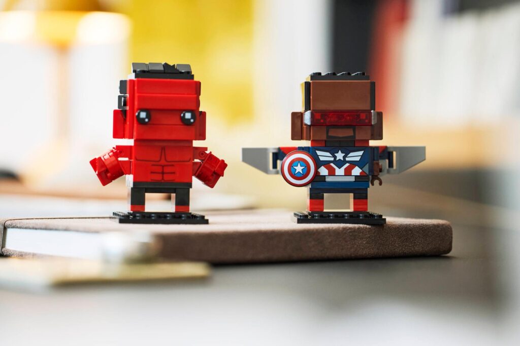 LEGO Marvel 40668 Captain America & Red Hulk | ©LEGO Gruppe