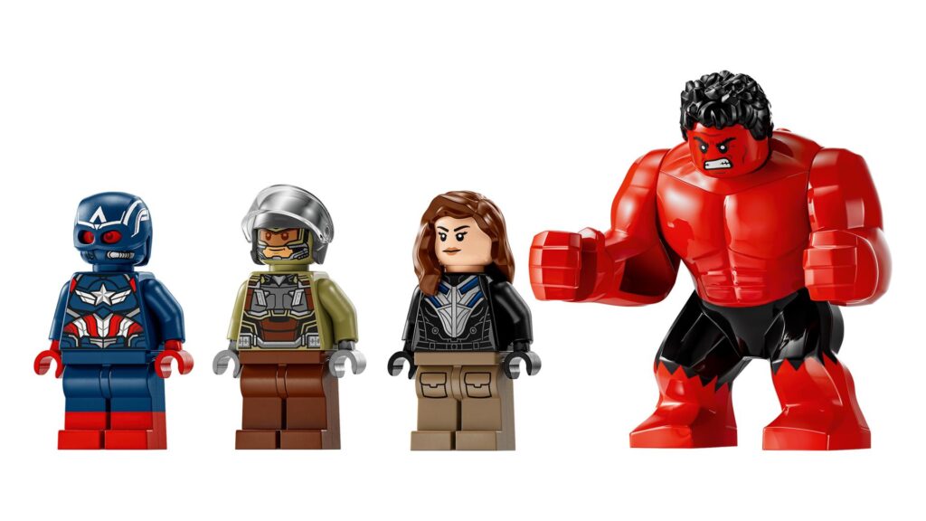 LEGO Marvel 76292 Showdown zwischen Captain America und Red Hulk | ©LEGO Gruppe