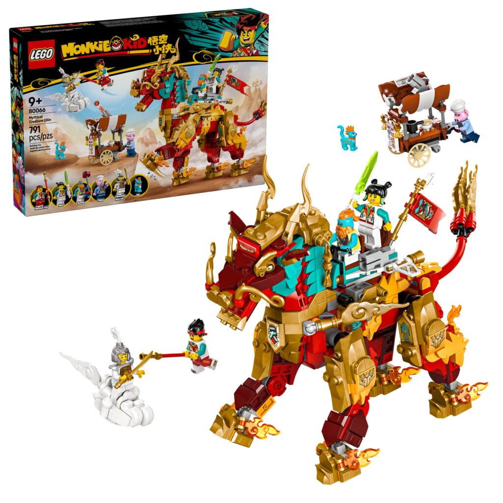 LEGO Monkie Kid 80066 Das Fabelwesen Qilin | ©LEGO Gruppe