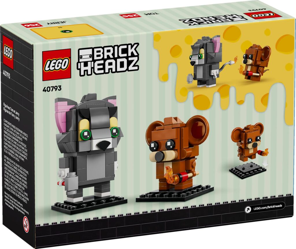 LEGO BrickHeadz 40793 Tom & Jerry Figuren | ©LEGO Gruppe