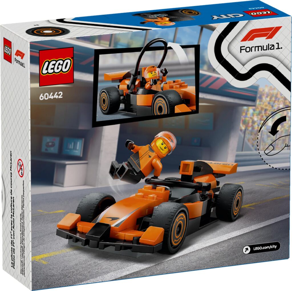 LEGO City 60442 F1 Rennfahrer mit McLaren Rennauto | ©LEGO Gruppe