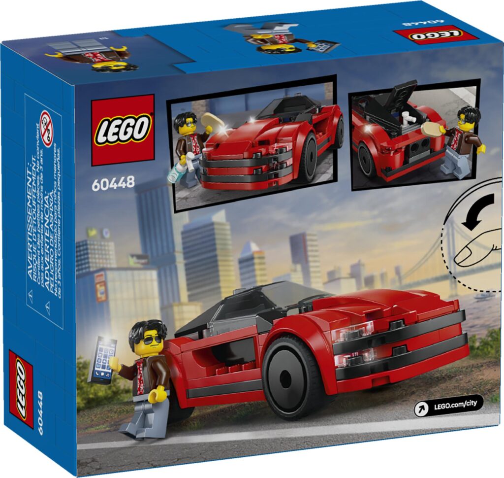 LEGO City 60448 Roter Sportwagen | ©LEGO Gruppe