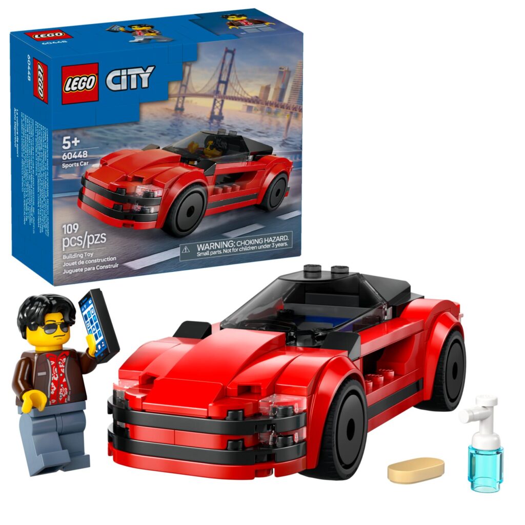 LEGO City 60448 Roter Sportwagen | ©LEGO Gruppe