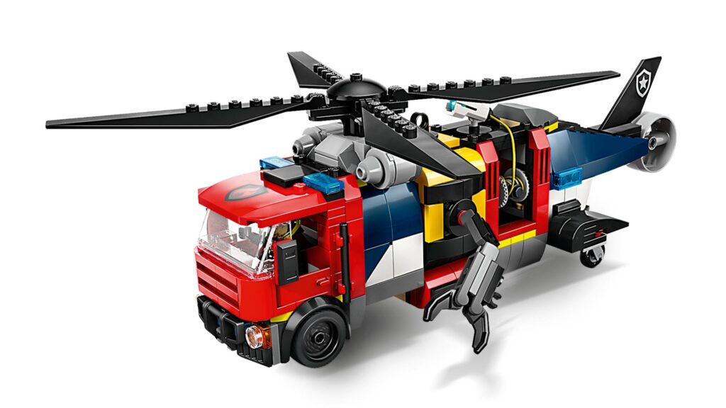 LEGO City 60462 Kombinationsset mit Hubschrauber, Löschauto und U-Boot | ©LEGO Gruppe