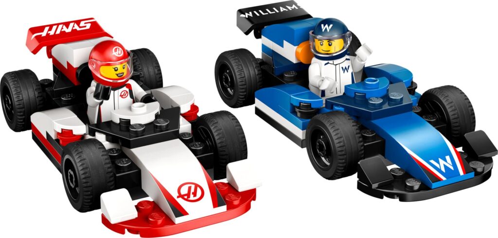 LEGO City 60464 F1 Williams Racing und Haas F1 Rennautos | ©LEGO Gruppe