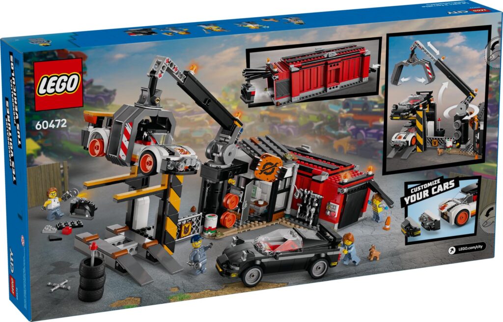 LEGO City 60472 Schrottplatz mit Autos | ©LEGO Gruppe