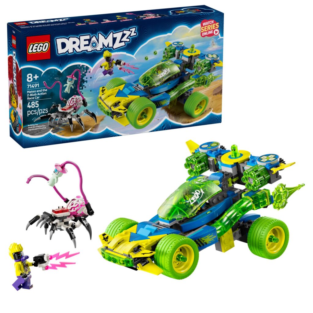 LEGO DREAMZzz 71491 Mateo mit dem Z-Blob Action-Rennwagen | ©LEGO Gruppe