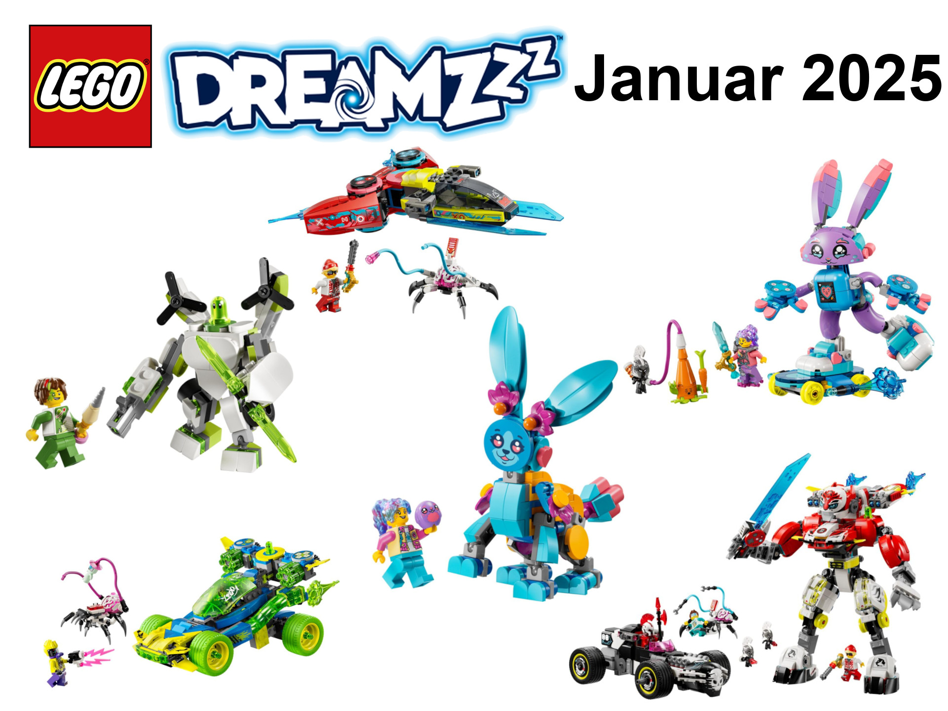 LEGO DREAMZzz Neuheiten Januar 2025 - Brickzeit