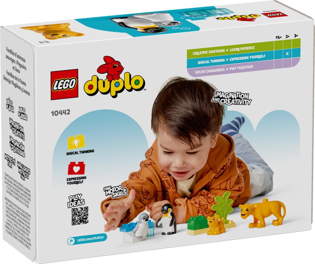 LEGO DUPLO 10442 Wildtier-Familien: Pinguine und Löwen | ©LEGO Gruppe