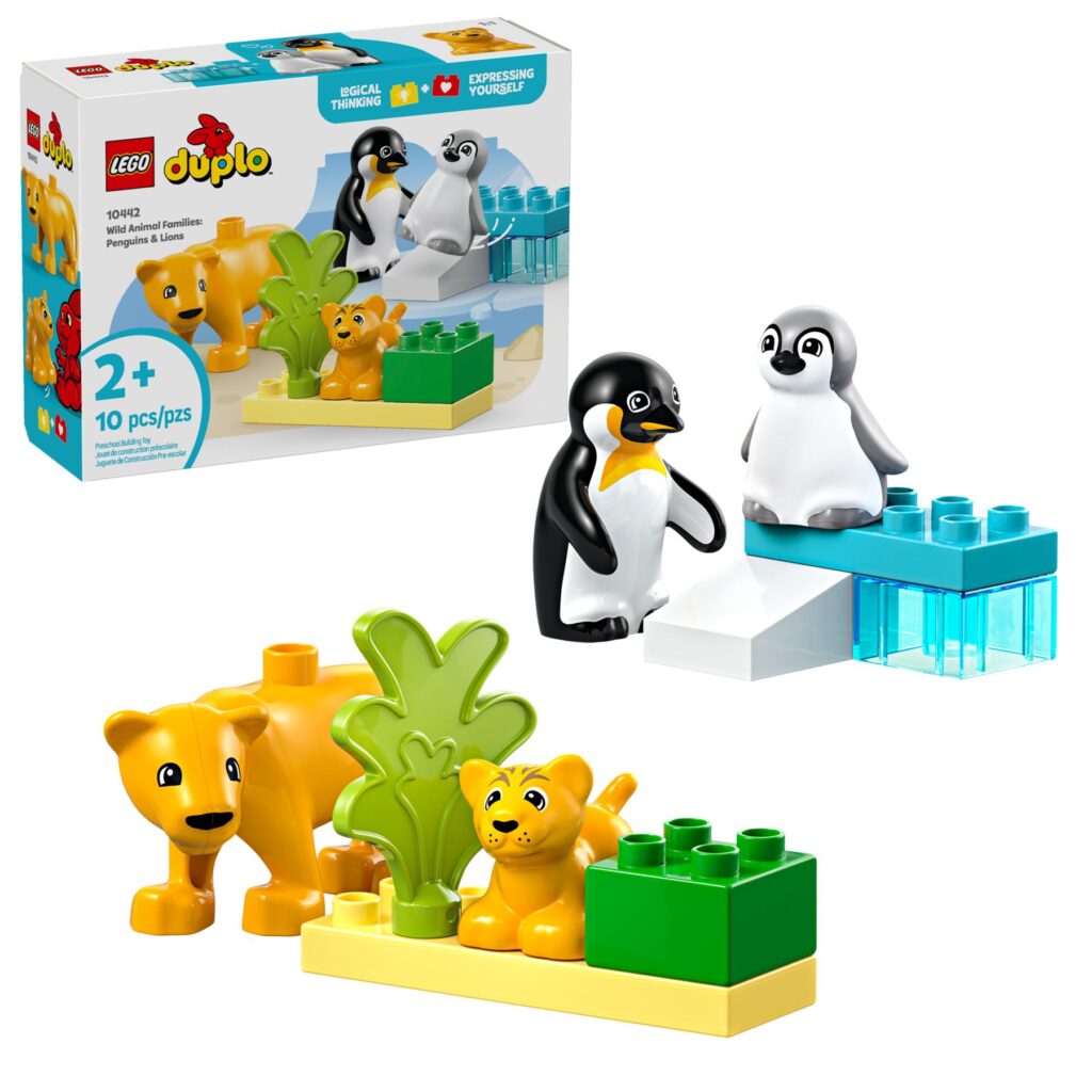 LEGO DUPLO 10442 Wildtier-Familien: Pinguine und Löwen | ©LEGO Gruppe