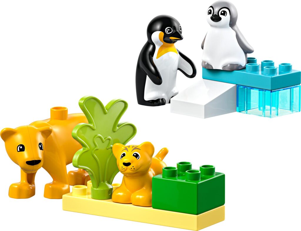 LEGO DUPLO 10442 Wildtier-Familien: Pinguine und Löwen | ©LEGO Gruppe