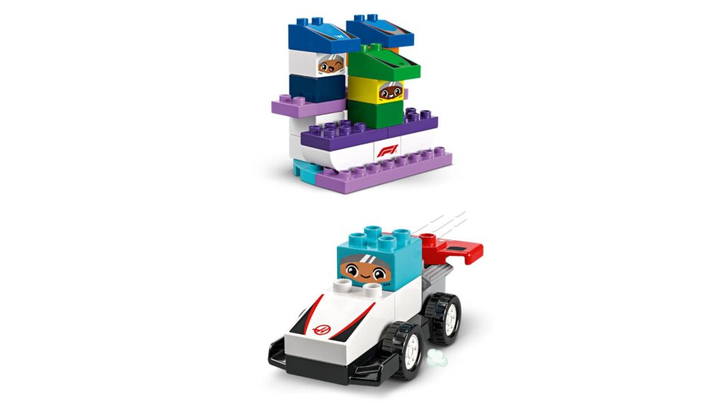 LEGO DUPLO 10445 F1 Team Rennautos mit Rennfahrern | ©LEGO Gruppe
