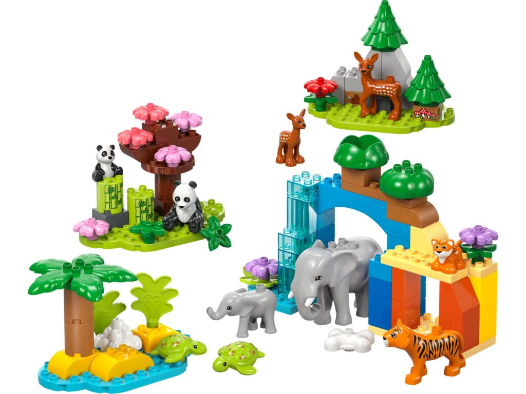 LEGO DUPLO 10446 Wildtier-Familien 3-in-1-Set | ©LEGO Gruppe