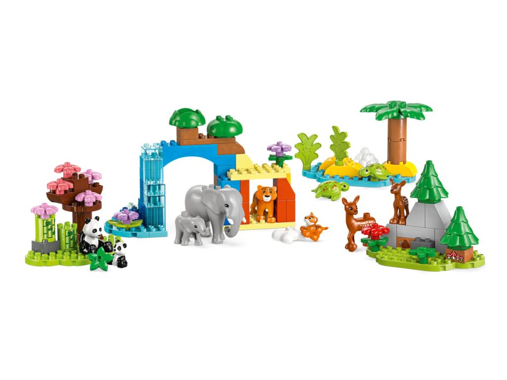 LEGO DUPLO 10446 Wildtier-Familien 3-in-1-Set | ©LEGO Gruppe