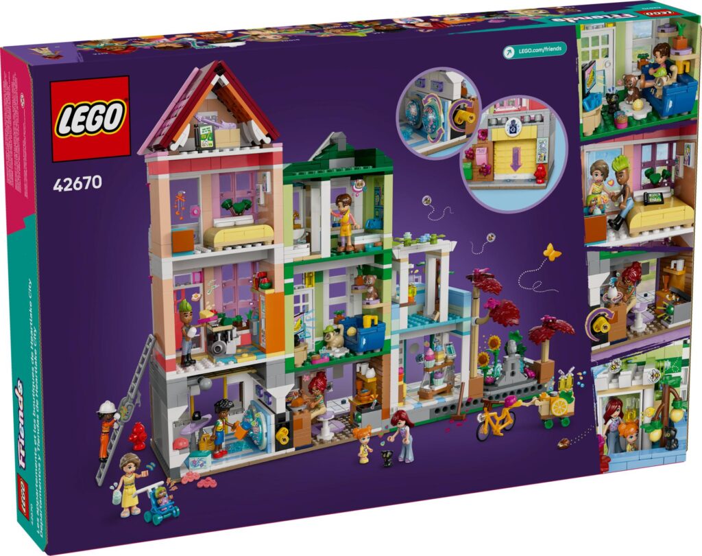 LEGO Friends 42670 Heartlake City Wohn- und Einkaufsstraße | ©LEGO Gruppe