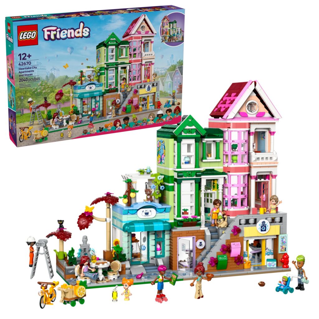 LEGO Friends 42670 Heartlake City Wohn- und Einkaufsstraße | ©LEGO Gruppe