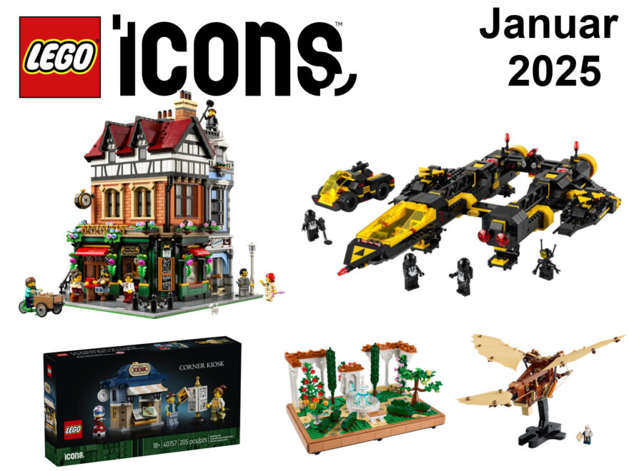 LEGO Icons Neuheiten Januar 2025